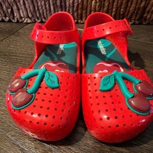 Mini Melissa Kids Cherry Shoes